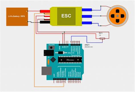 esc schematic|Arduino Brushless Motor Control Tutorial .